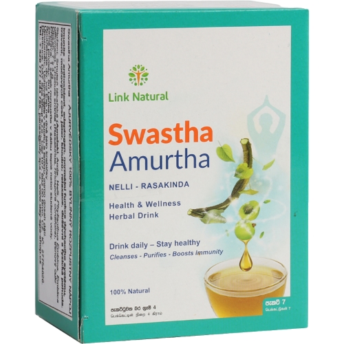 Swastha Amurtha Herbal Drink Sachets Link Natural Ayurshop