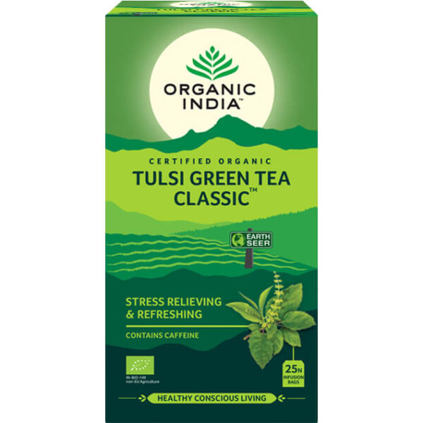 Tulsi Breakfast 25 Tea Bags - Organic India - AyurShop